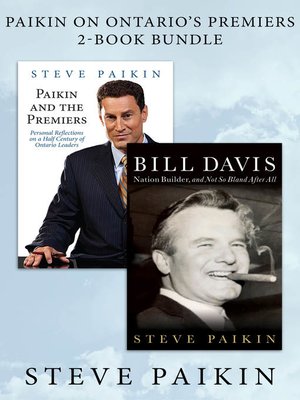 cover image of Paikin on Ontario's Premiers 2-Book Bundle